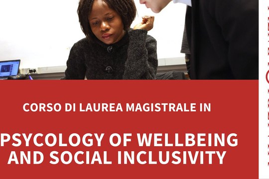 Master in Psychology of Wellbeing and Social Inclusivity