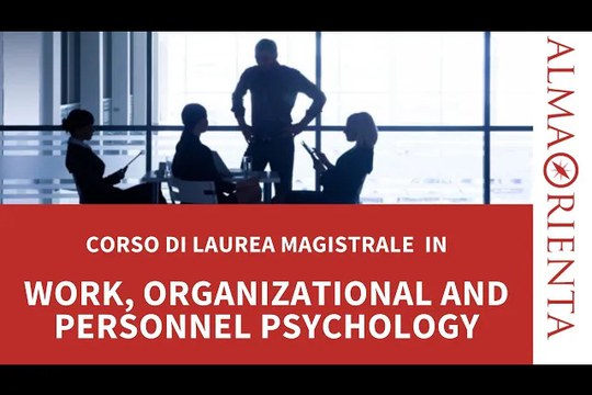 Laurea magistrale in work, organizational and personnel psychology